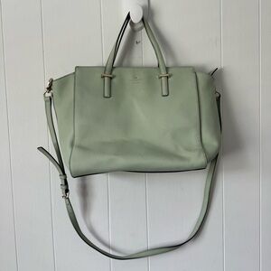 KATE SPADE NEW YORK Saffiano Leather Handle Bag